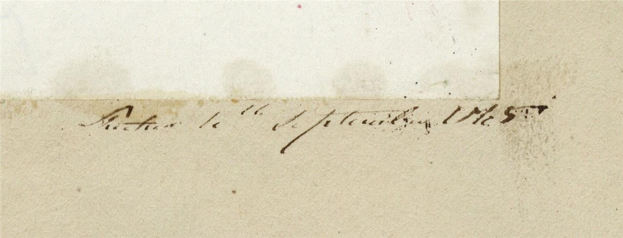 Mary Webster (1794-1883) Watercolour Painting Study Of The Roman Pavement Bignor3