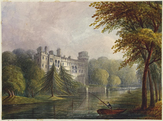 Mary Webster (1794-1883) - Watercolour Painting - Warwick Castle 18460