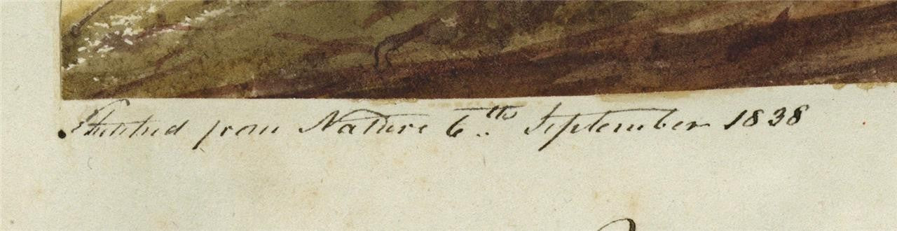 Mary Webster Watercolour Painting View From The Devil's Dyke Near Brighton 18385