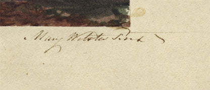 Mary Webster (1794-1883) Watercolour Painting Eastbourne New Church 18422