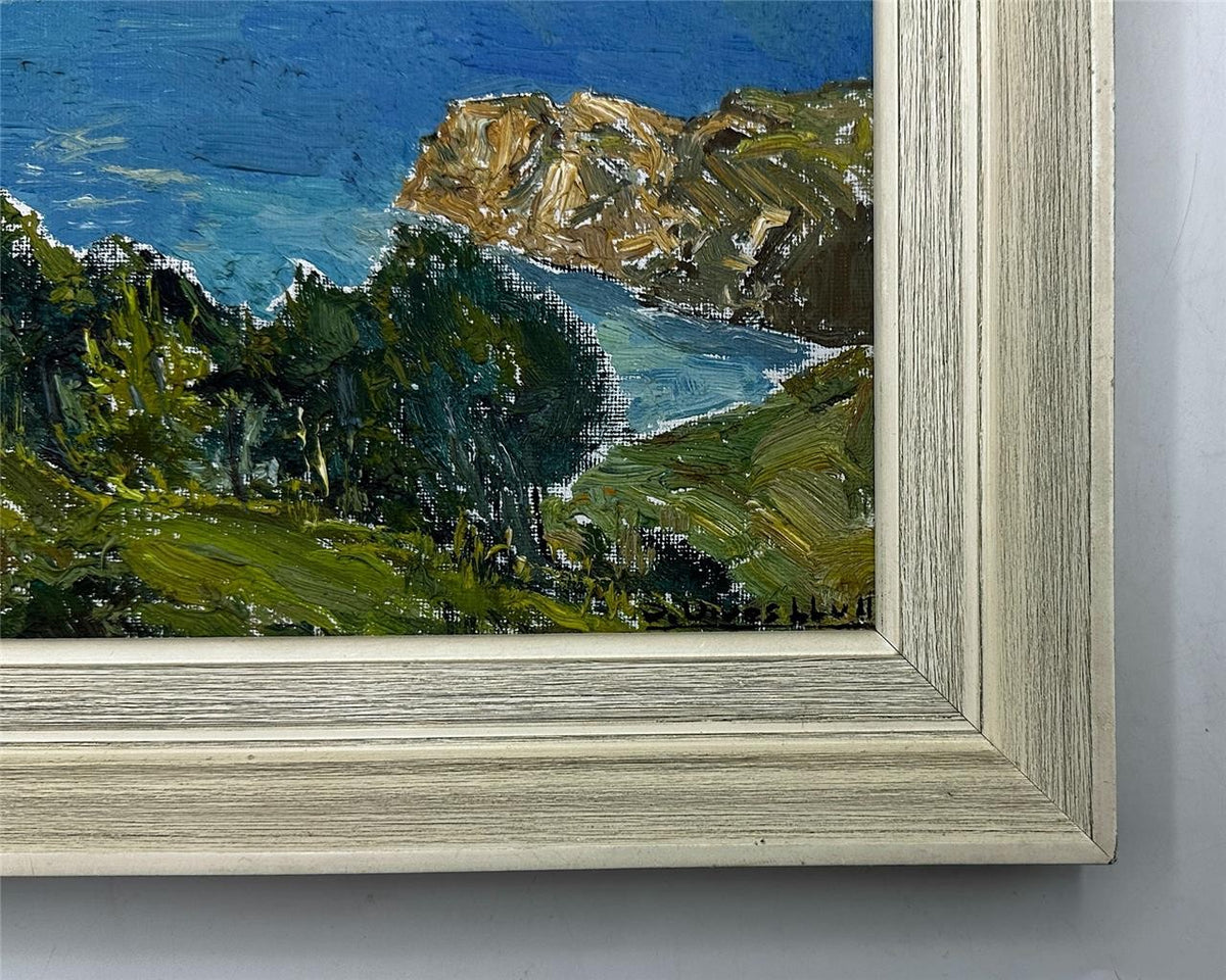 Joan Vives Llull (1901-1982) - Oil Painting - Coastal Landscape3