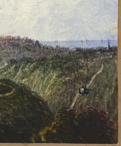 Mary Webster (1794-1883) Watercolour Painting Beeston Regis Heath Near Cromer7