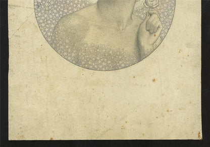 Cecil French (18791953) Pencil Drawing  The Flowering Of The Ages10