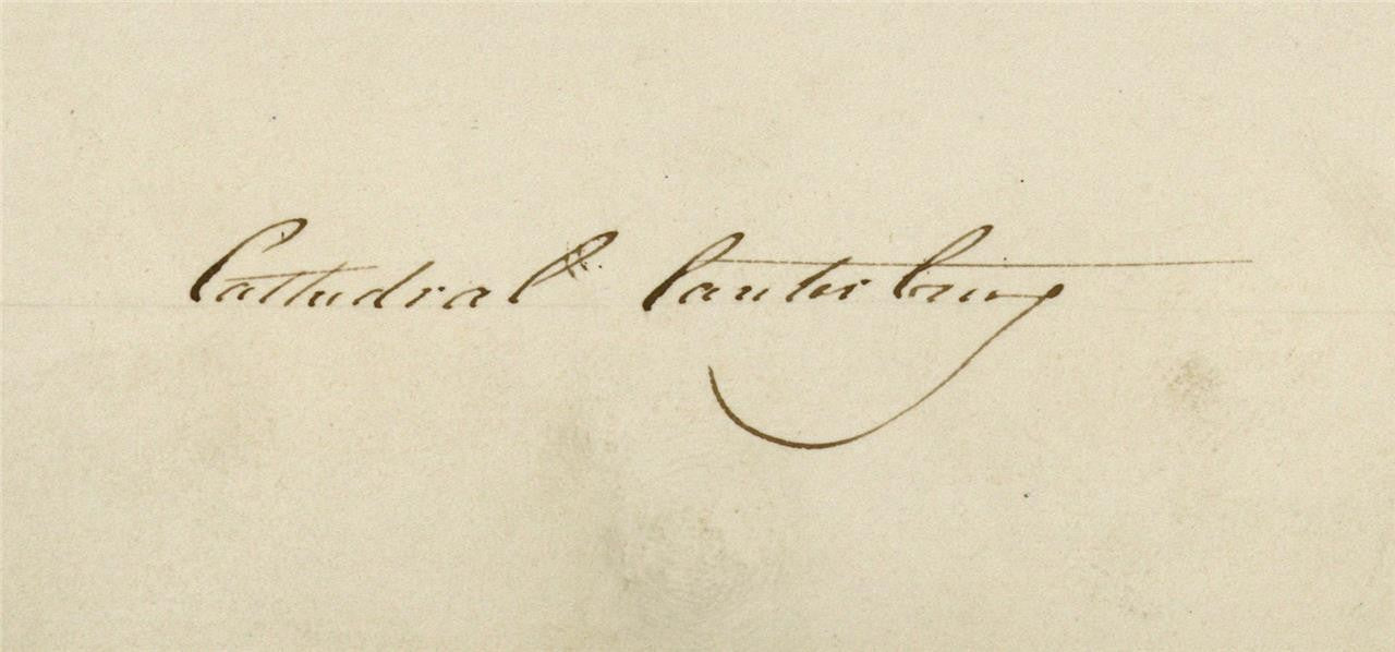 Mary Webster (1794-1883) - Watercolour Painting - Canterbury Cathedral 18434