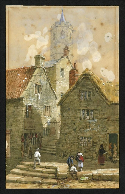 Louise Rayner (1832-1924) - Watercolour Painting - South Petherton Somerset1