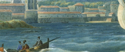 Catania Sicily Italy Watercolour Painting 19th Century Grand Tour9
