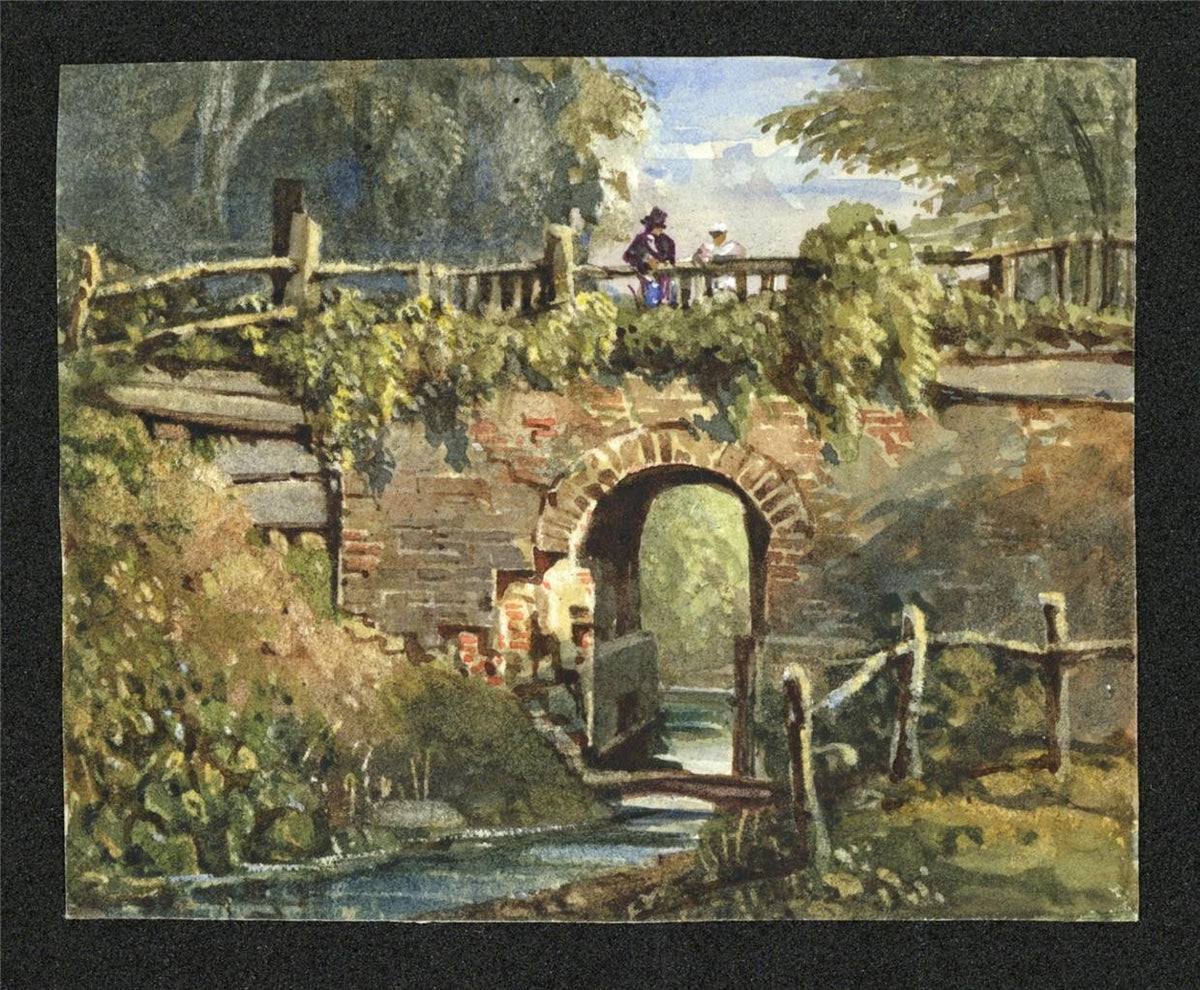 Style Of Samuel Prout - Miniature Watercolour Painting - 19th Century - 91