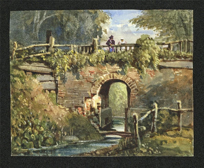 Style Of Samuel Prout - Miniature Watercolour Painting - 19th Century - 91
