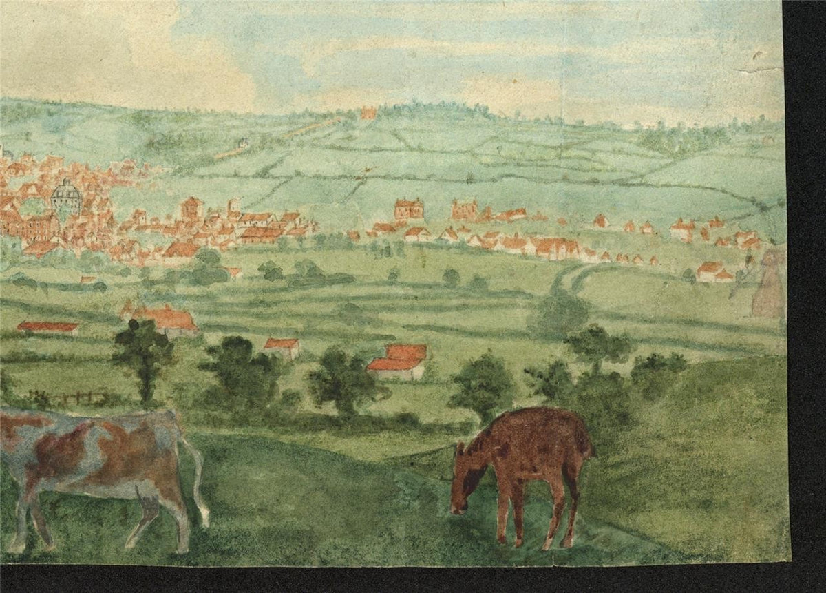 James Wilcox (1778-1865) Watercolour Painting - Canterbury 180015