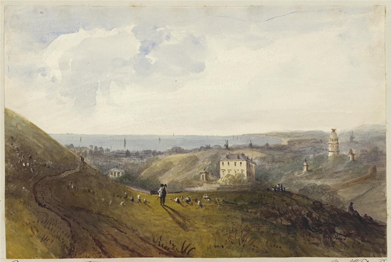 Mary Webster (1794-1883) - Watercolour Painting - Brighton 18380