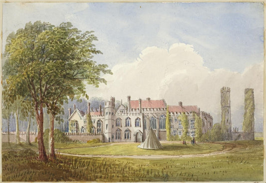 Mary Webster (1794-1883) Watercolour Painting - Battle Abbey 18420