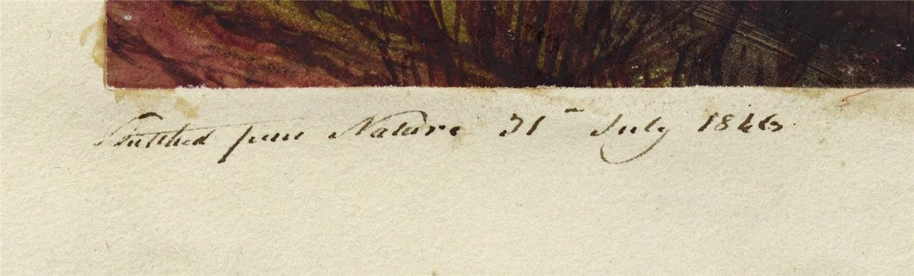 Mary Webster (1794-1883) - Watercolour Painting - Guys Cliffe House 18463