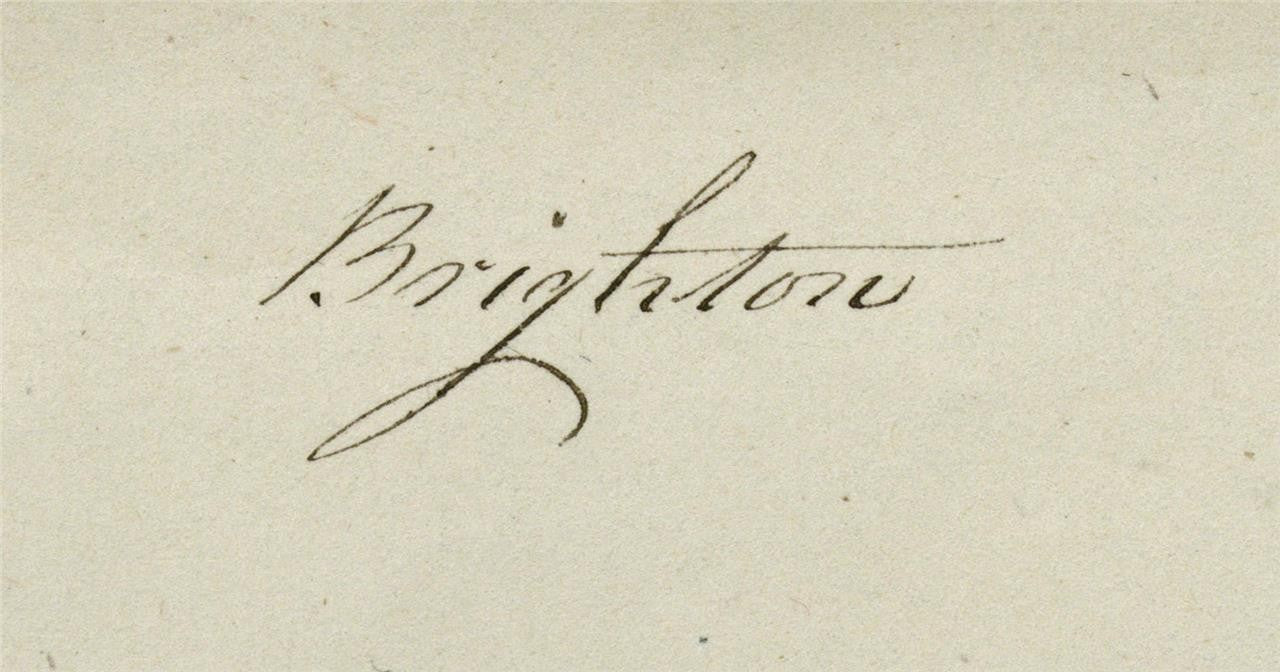 Mary Webster (1794-1883) - Watercolour Painting - Brighton 18384