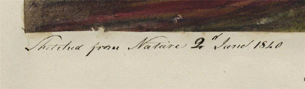 Mary Webster (1794-1883) Watercolour Painting Pittville Cheltenham 18403