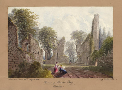 Mary Webster (1794-1883) Watercolour Painting  Beeston Regis Priory Near Cromer12