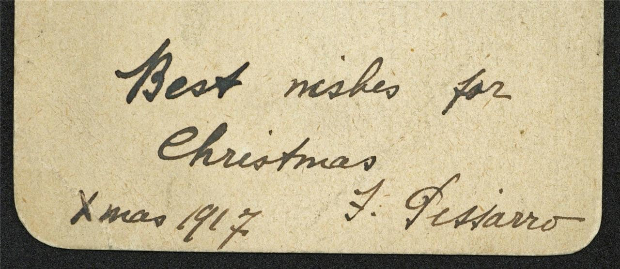 F Pissarro - Small Signed Woodcut - Glen-Mor 19175