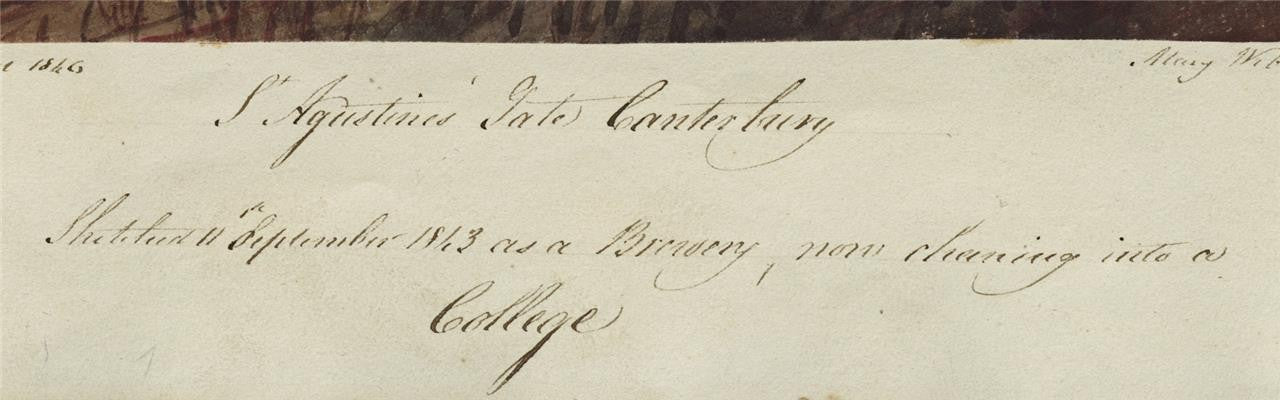 Mary Webster - Watercolour Painting - St Augustine's Abbey Canterbury 18464