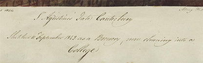 Mary Webster - Watercolour Painting - St Augustine's Abbey Canterbury 18464