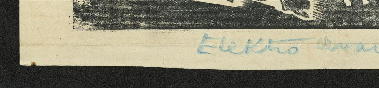 Ludovic-Rodo Pissarro (1878-1952) Antique Wood Engraving - Hyde Park London5