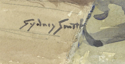 Sydney Smith (1912-1982) Watercolour Painting - 20th Century1