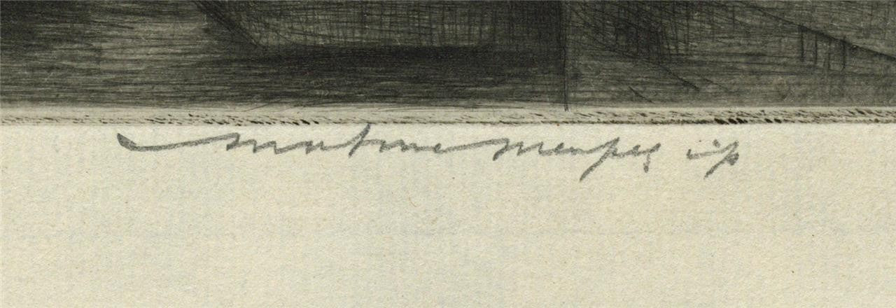 Mortimer Menpes (1855-1938) - Pencil Signed Etching - Tower Of London2