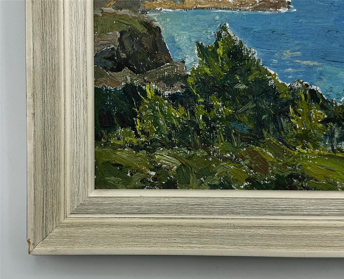 Joan Vives Llull (1901-1982) - Oil Painting - Coastal Landscape5