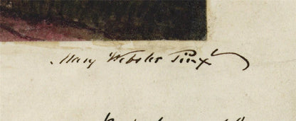 Mary Webster (1794-1883) Watercolour Painting - Brechin Cathedral Scotland 18552