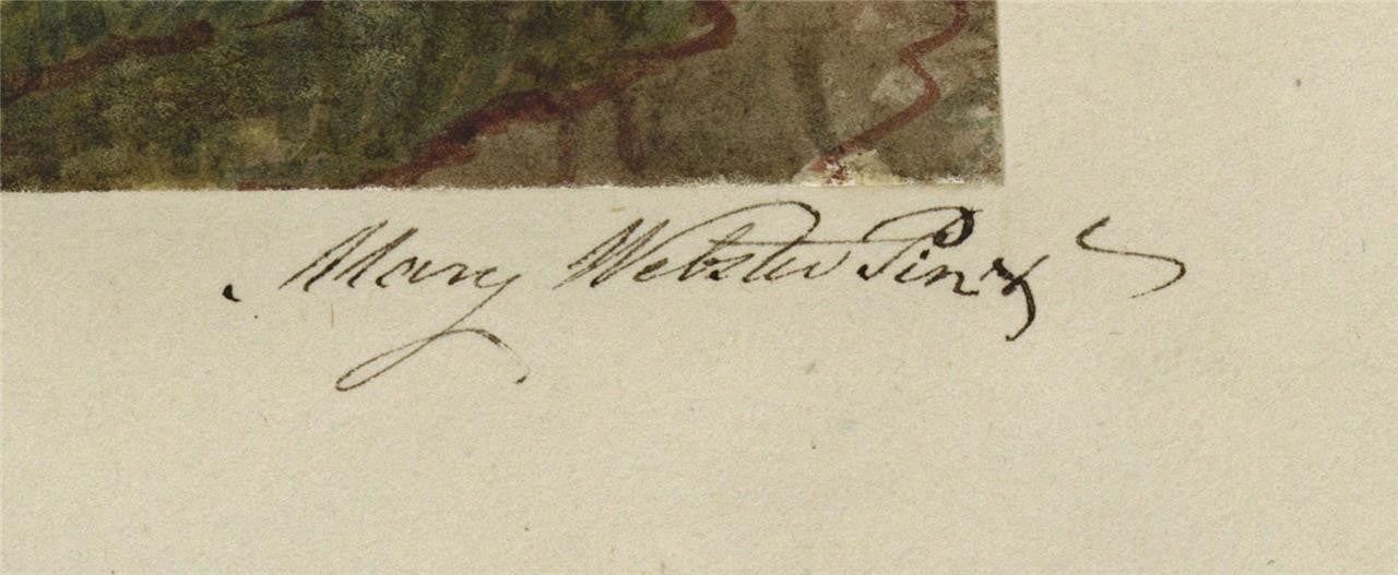 Mary Webster (1794-1883) Watercolour Painting - Dowdeswell Near Cheltenham 18402