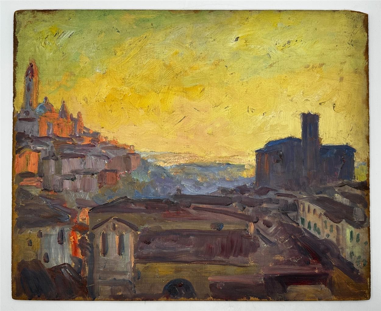 William Samuel Horton (18651936) Oil Painting  Impressionist Continental Scene1