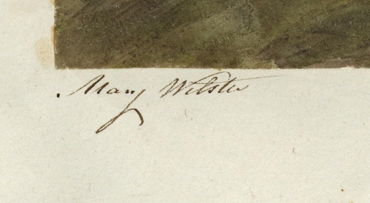 Mary Webster (1794-1883) Watercolour Painting - Cottage Near Sudbury London 18412