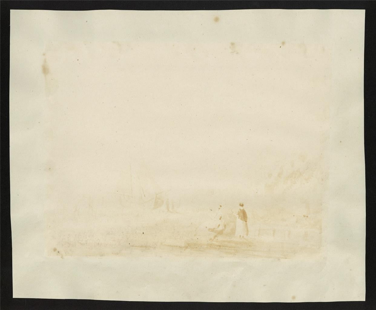 Mary Webster (1794-1883) Watercolour Painting - Herstmonceux Castle 18428