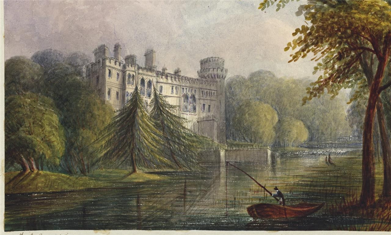 Mary Webster (1794-1883) - Watercolour Painting - Warwick Castle 18464