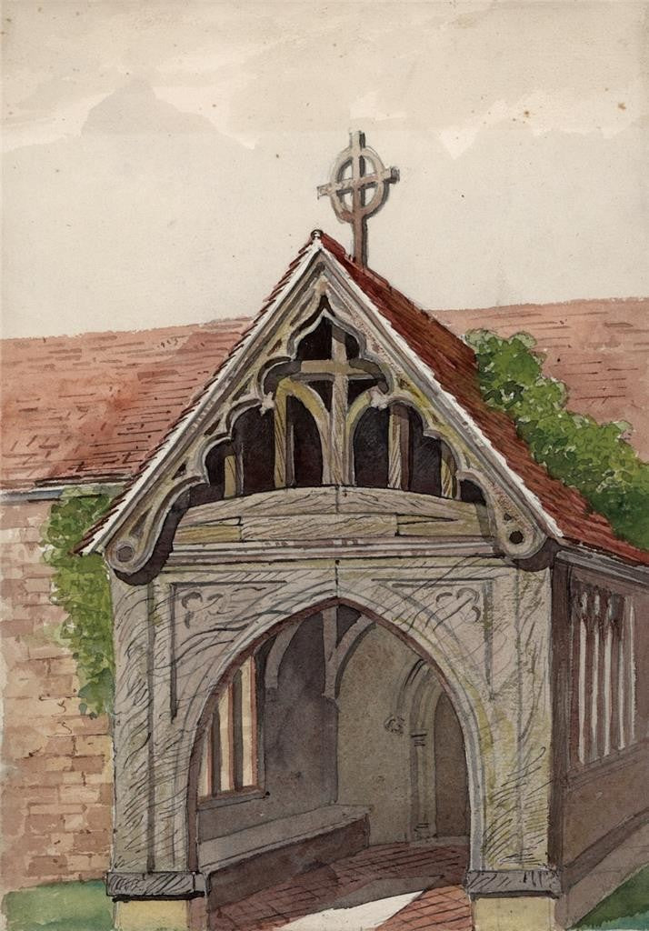 Shorne Kent - Watercolour Painting - James Foster Wadmore - 19th Century0