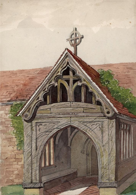 Shorne Kent - Watercolour Painting - James Foster Wadmore - 19th Century0