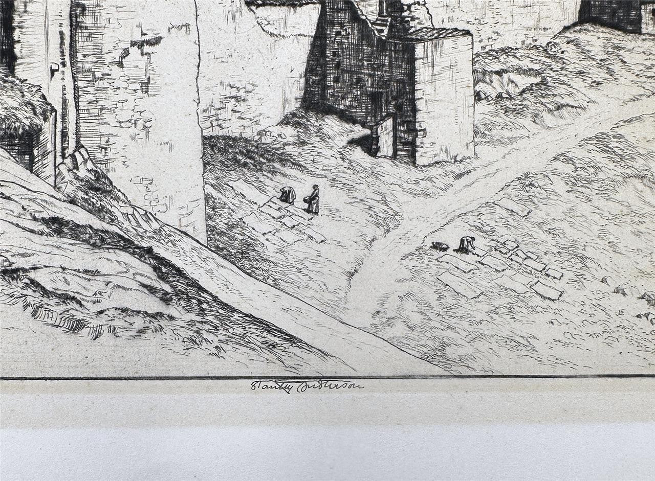 Stanley Anderson (1884-1966) Signed Etching - Segovia Cathedral, 19283