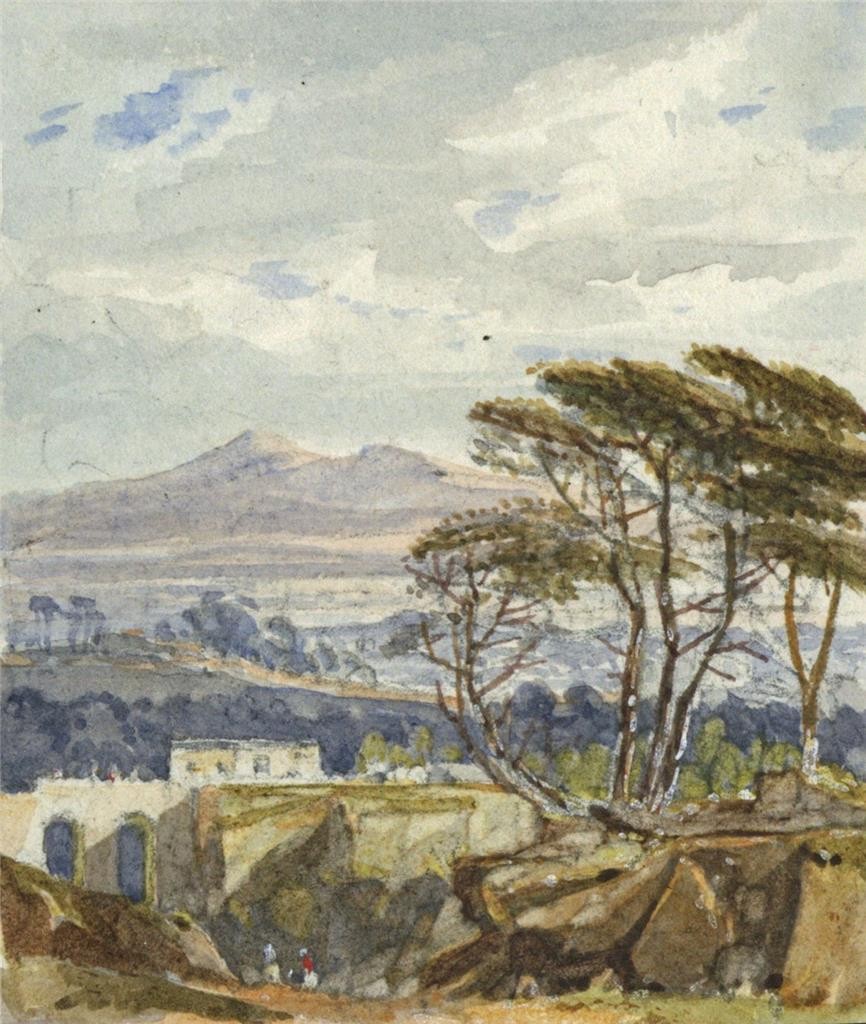 Style Of Samuel Prout - Miniature Watercolour Painting - 19th Century - 140