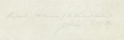 James Wilcox (17781865) Watercolour Painting  Blackwall Reach London 18438