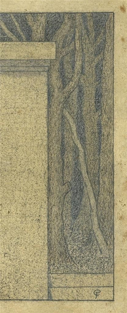 Cecil French (18791953) Pencil Drawing  Elegiac Poet8