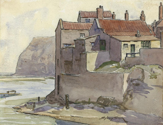 Sydney Smith (1912-1982) Watercolour Painting Coastal Landscape - 20th Century0