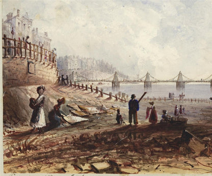 Mary Webster (1794-1883) - Watercolour Painting - Chain Pier Brighton 18386