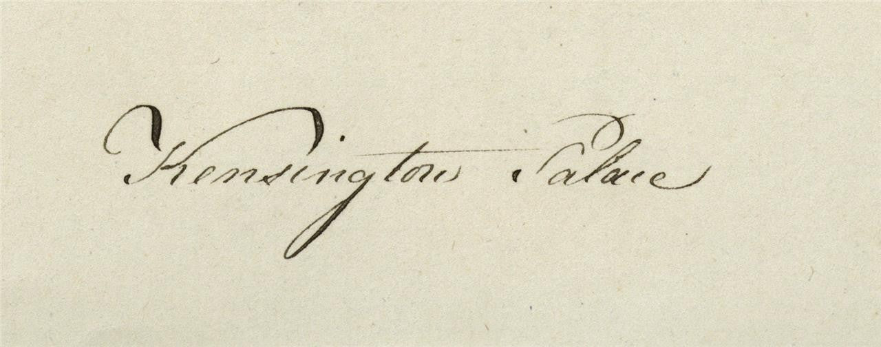 Mary Webster (1794-1883) Watercolour Painting - Kensington Palace London 18383