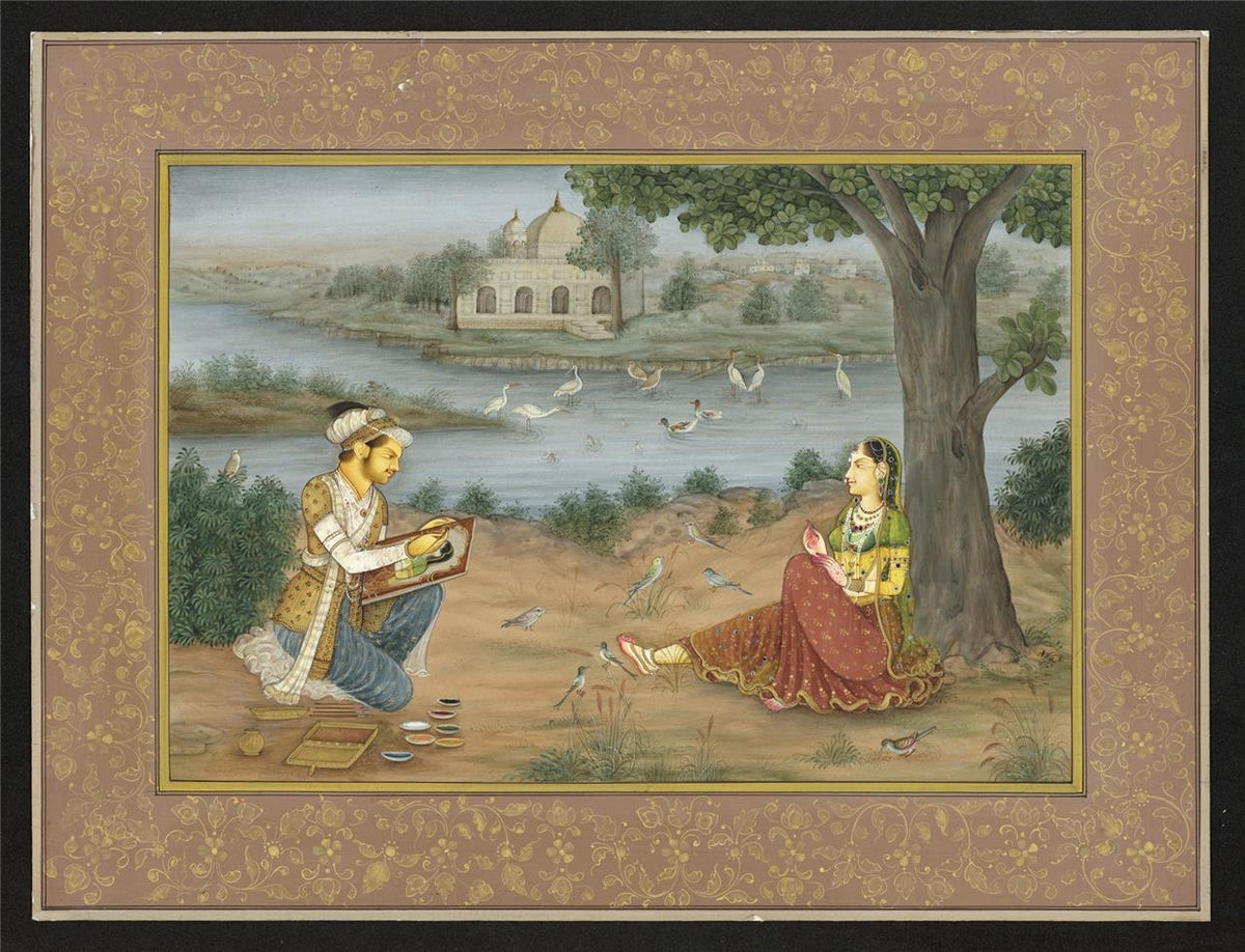 Naina Kumari - Gouache Painting - Indian / Contemporary / Mughal Style1