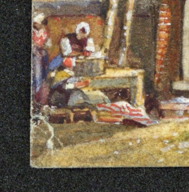 Style Of Samuel Prout - Miniature Watercolour Painting - 19th Century - 232