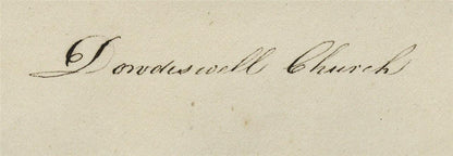 Mary Webster Watercolour Painting Dowdeswell Church - Near Cheltenham 18404