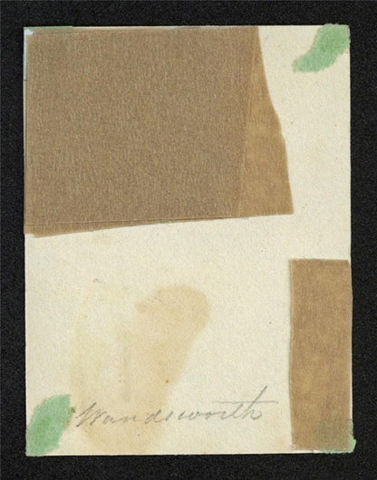 Style Of Samuel Prout Wandsworth Miniature Watercolour Painting 19th Century4