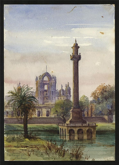 Lucknow India - Watercolour Painting - Arthur Herbert Hussey (1863-1923)2