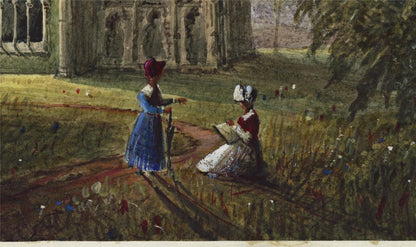 Mary Webster - Watercolour Painting - Pluscarden Abbey Near Elgin Scotland 18446