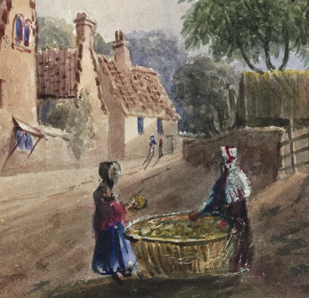 Mary Webster (1794-1883) Watercolour Painting - Reading Street Broadstairs 18434