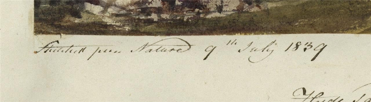 Mary Webster (1794-1883) Watercolour Painting Hyde Park Barracks London 18393