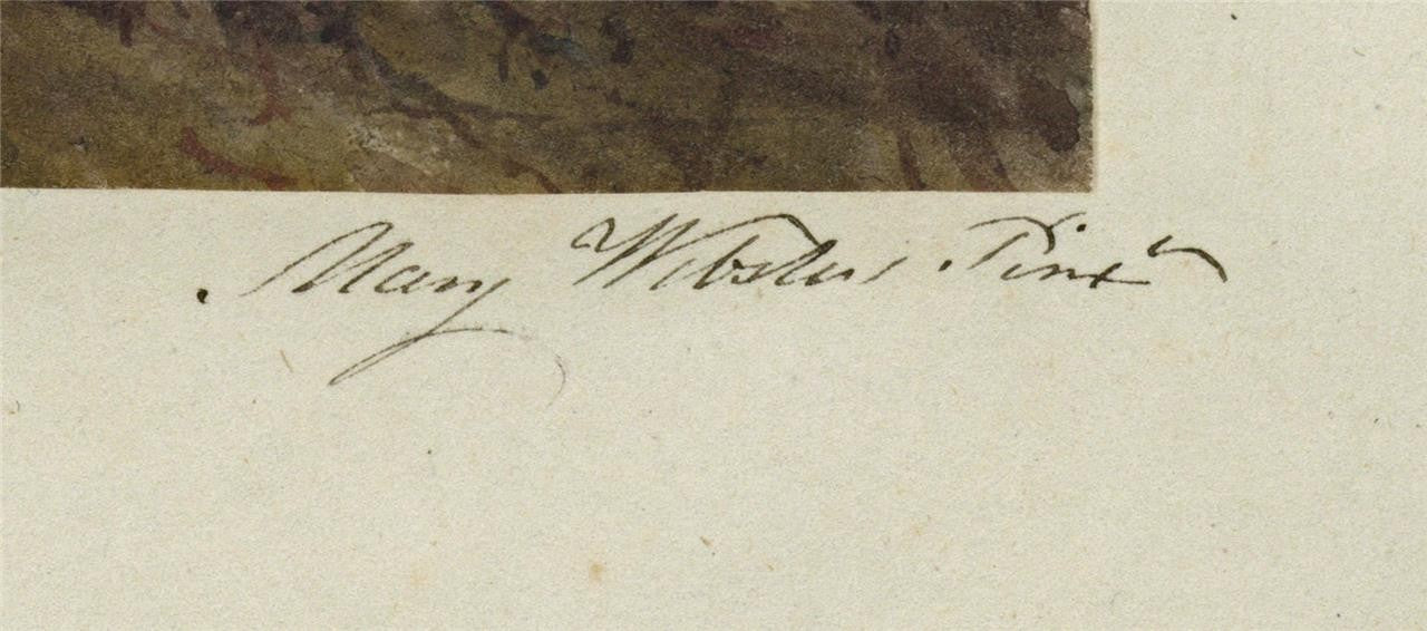 Mary Webster (1794-1883) - Watercolour Painting - Brighton 18382